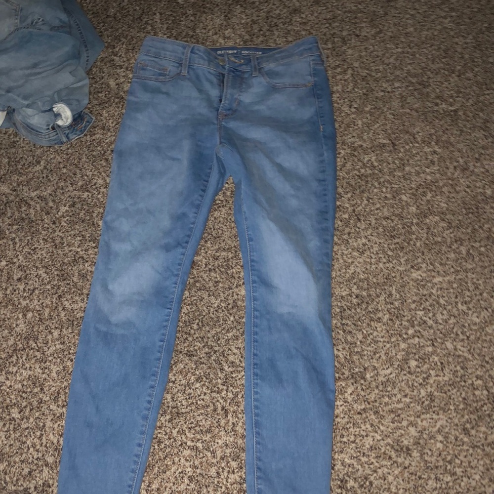 Light Wash Skinny Jeans